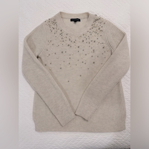 Embellished Banana Republic Sweater, Sz S - Picture 1 of 5